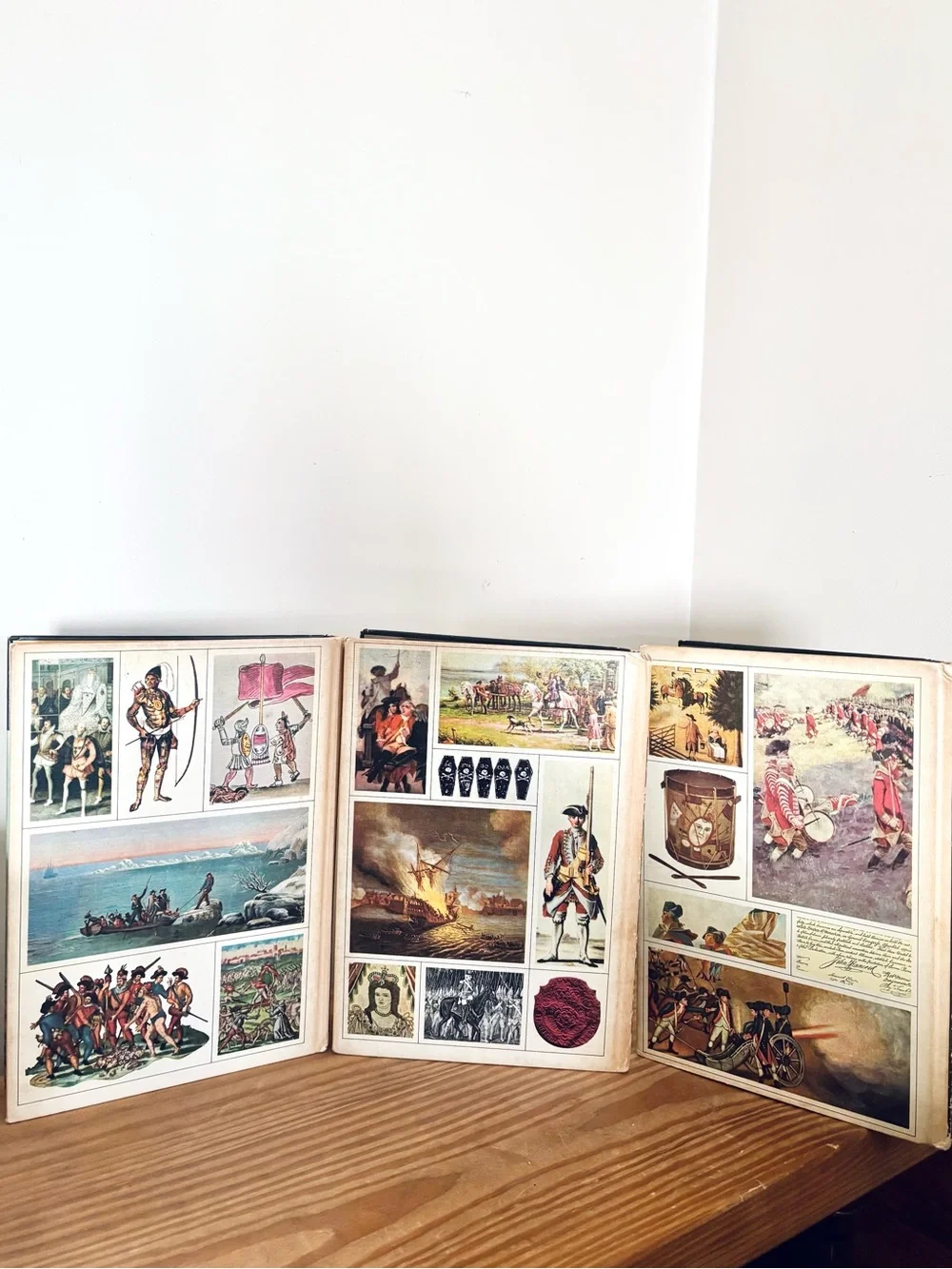 💥 VTG 1963 The American Heritage History Books: Volumes 1 - 3